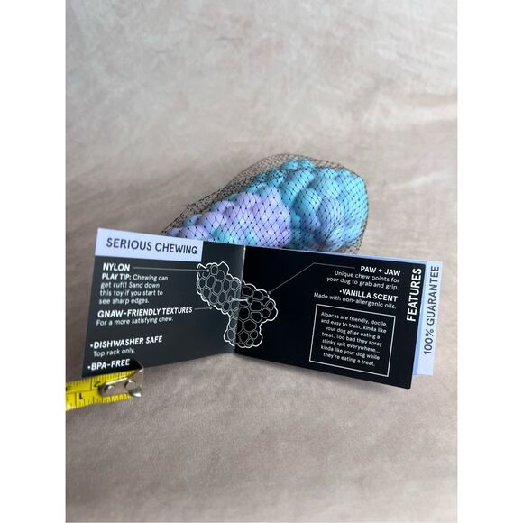 Bark Box Super Chewer Andrea Alpaca Toy NWT - Picture 4 of 5